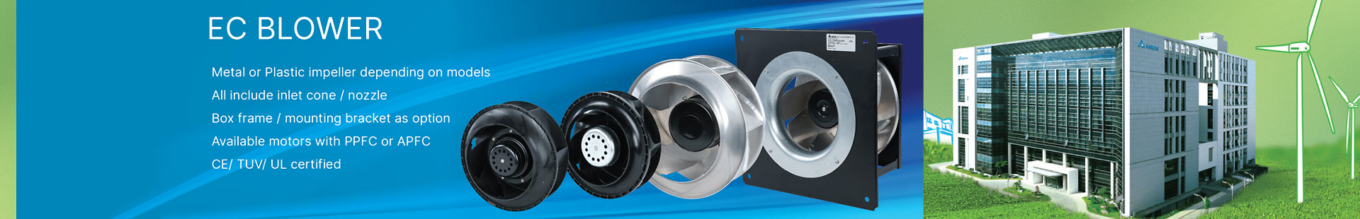 EC Centrifugal Blowers