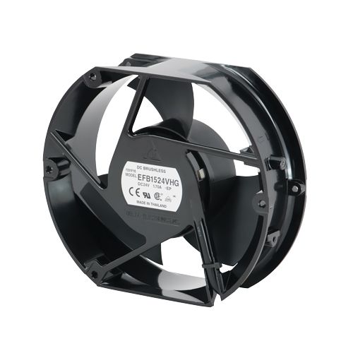 EFB0424VHD-R00, 40x40x20mm, 24 VDC, 0.09 A, 2.16 W, Locked Rotor Sensor, ball bearing, axial, 9000 RPM, 3 lead wires, dc fan, delta