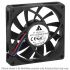 EFB0824MB, 80x80x15mm, 24 VDC, 0.11 A, 2.64 W, 2800 RPM, 2 lead wires, ball bearing, axial, dc fan, delta