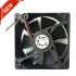 AFB1212EJ-01, 120x120x25.4mm, 12 VDC, 1.5 A, 13.2 Watts, 3700 RPM, 4 wires lead, ball bearing, axial, dc fan, delta fan